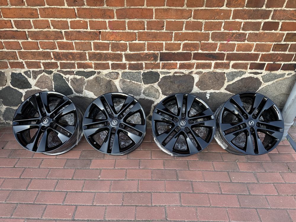 Alufelgi 5x115 18 Opel Insignia OPC Astra J czarny polysk letnie lato