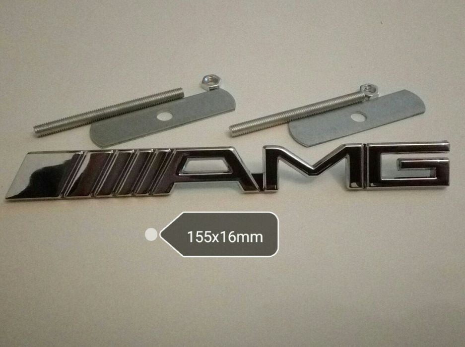 Emblema grelha AMG panamericana Mercedes AMG gt