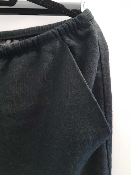 H & M spodnie przewiewne M wiskoza + len