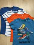 Koszulka t-shirt C&A 4 szt. rozmiar 116/122