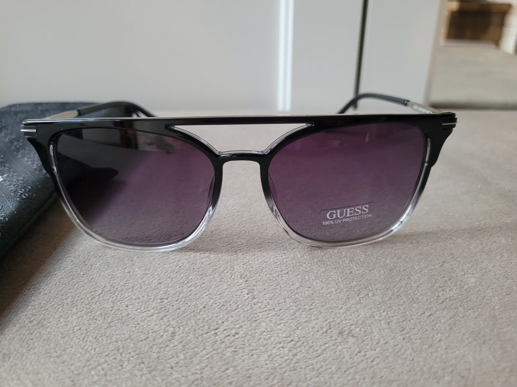Okulary Przeciwsłoneczne Męskie Guess GF5077 01B
