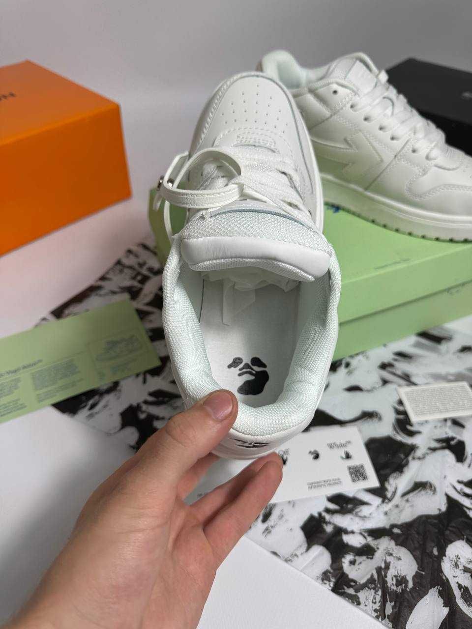 ‼️ТОП‼️Кросівки Off-White білі,чорний FOR WALKING 36-45 офвайт кроссы