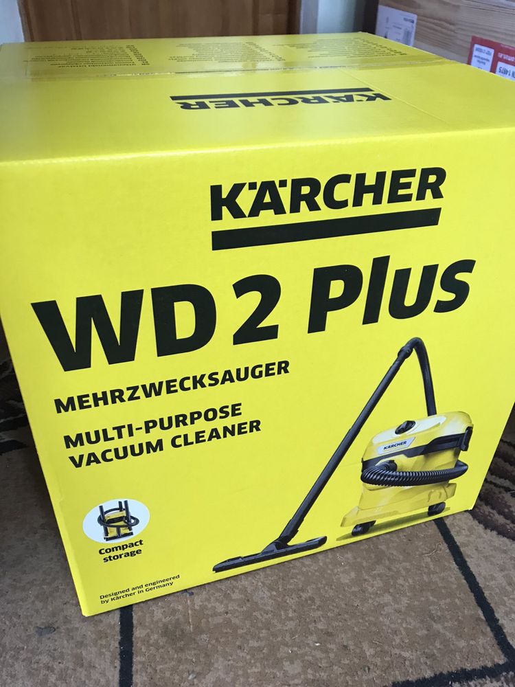 Пилосос Karcher WD 2 plus