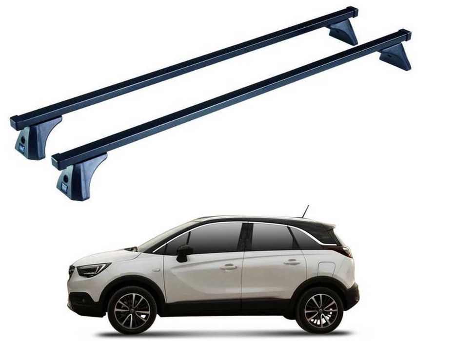 Bagażnik dachowy Opel CROSSLAND SUV 2020 do 2025 belki bez relingów