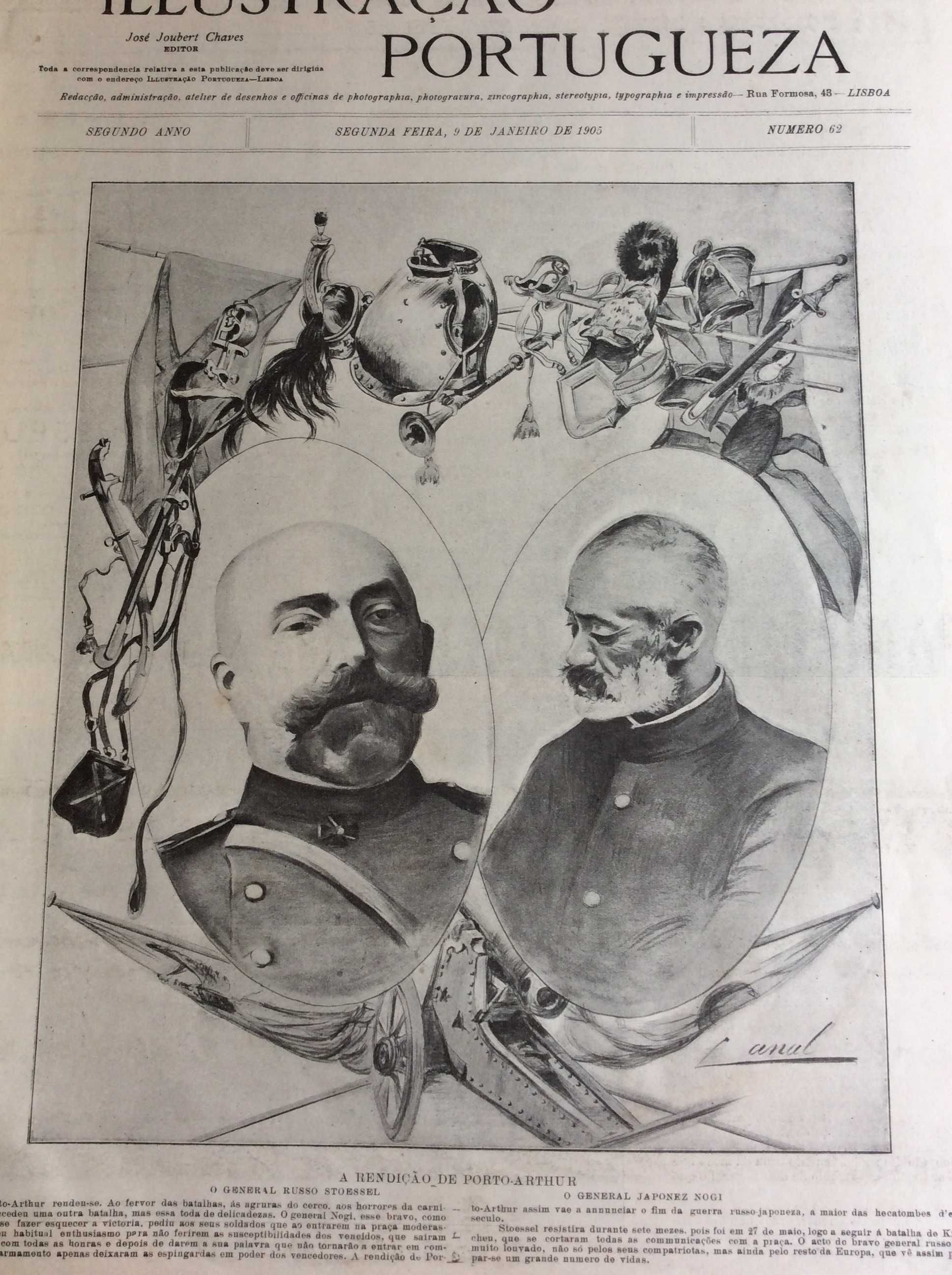 llustração portugueza, 9 de Janeiro de 1905.