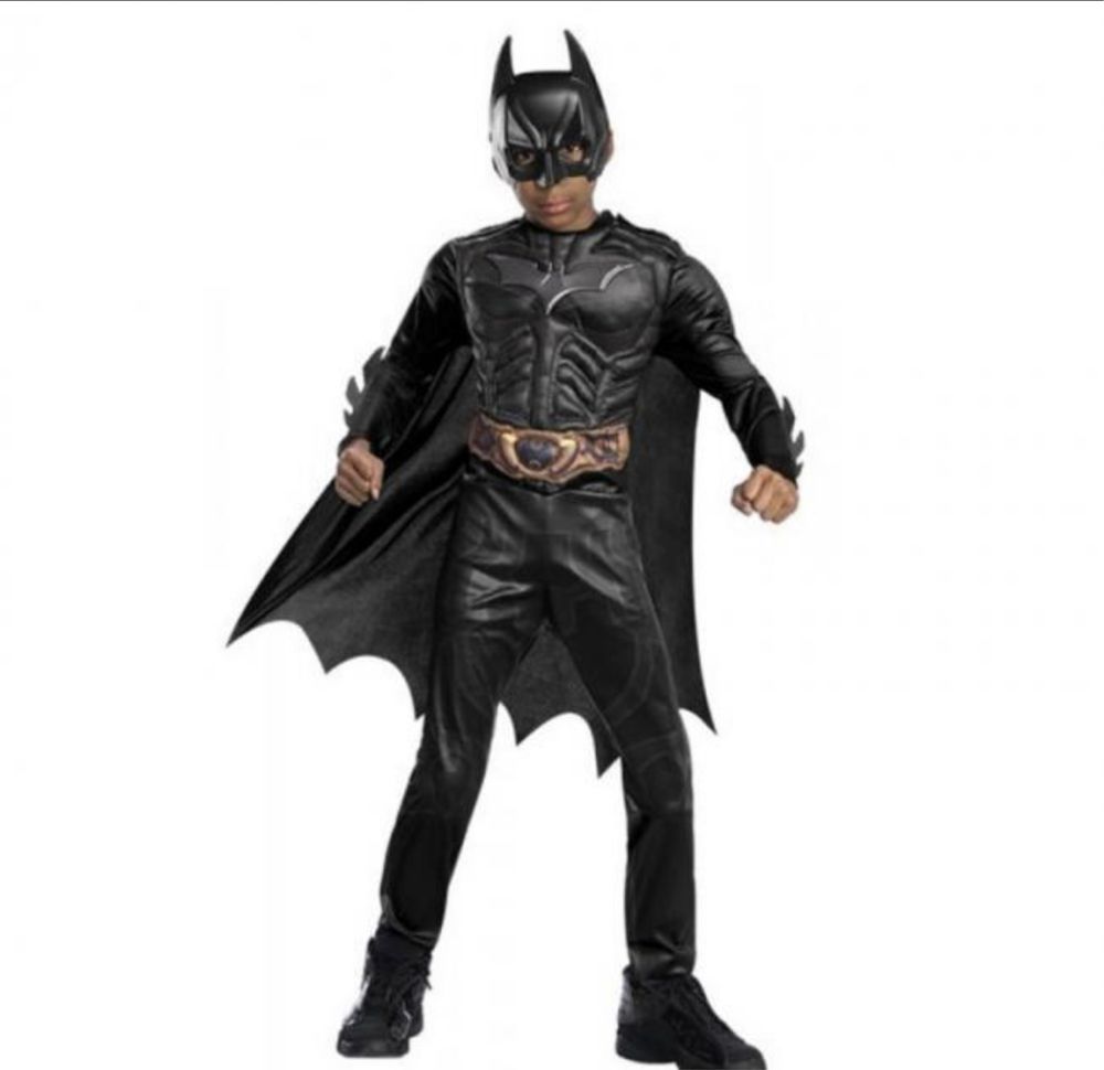 Disfarce carnaval Batman - tamanho 8-10 anos