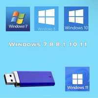 флешка, диск з потрібною вам os windows 7 8 8.1 10 11 linux