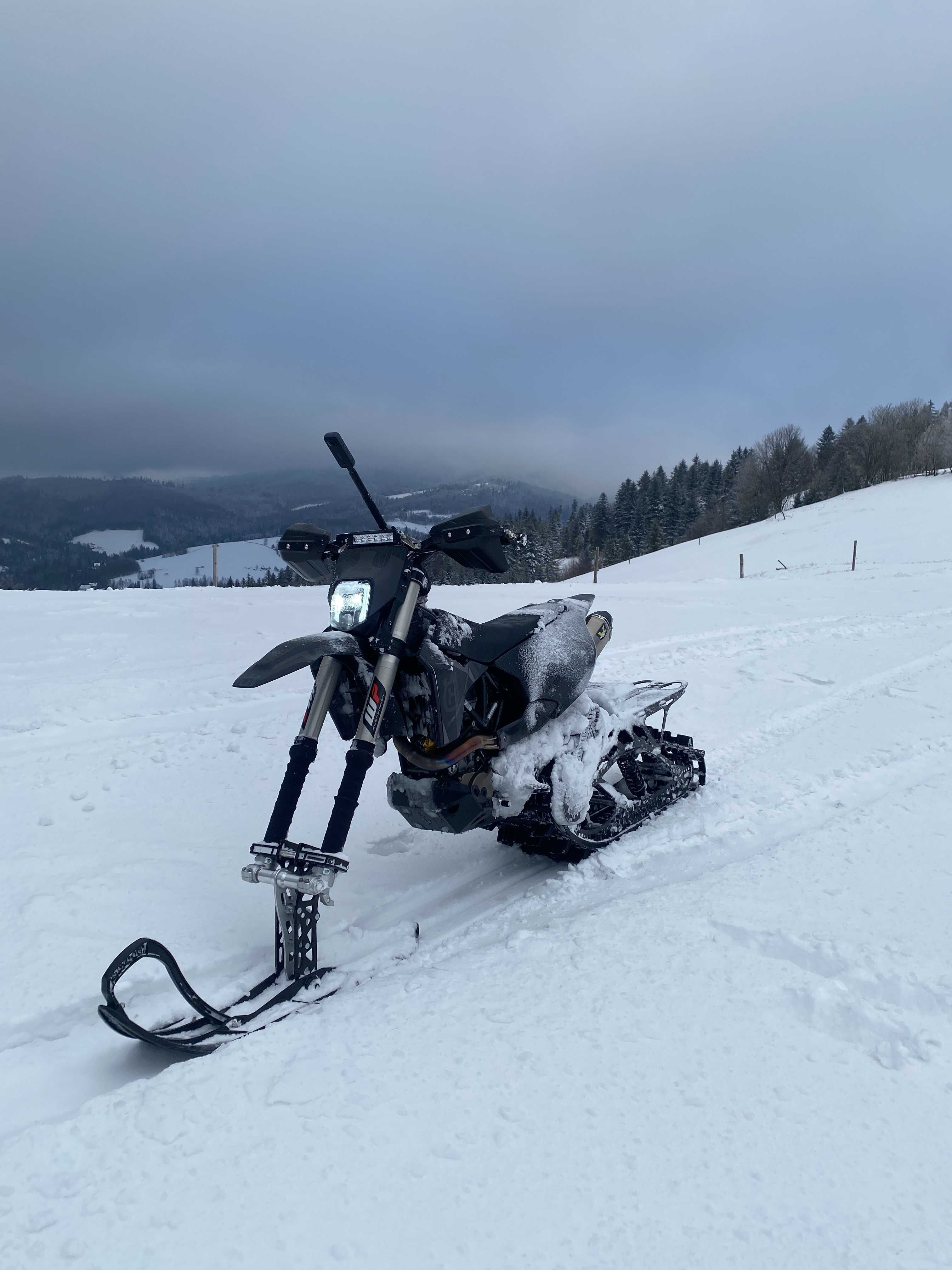 Zestaw Snow bike ZF Sprockets  skuter śnieżny Husqvarna sm 701 ktm 690