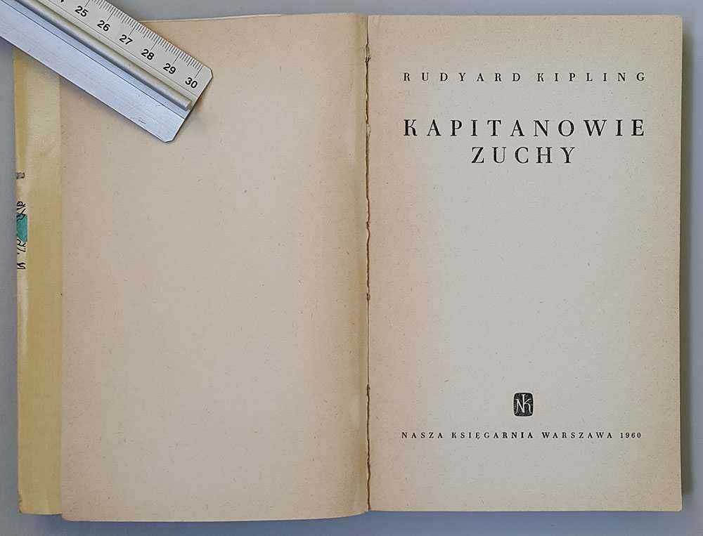 Kapitanowie zuchy Rudyard Kipling Klub Siedmiu Przygód 1960