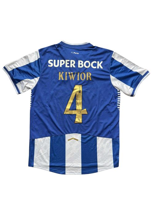 Jakub Kiwior Arsenal FC Porto koszulka z autografem + certyfikat aut.