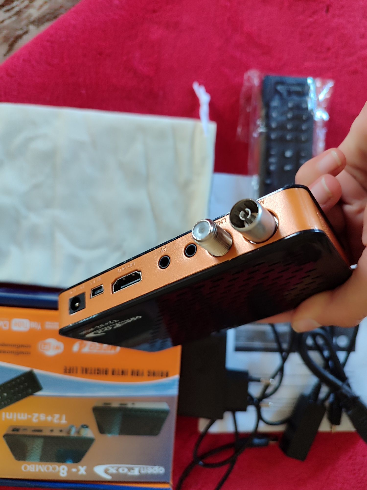 Комбінований Т2+ супутниковий ресивер OpenFox X8 COMBO HD