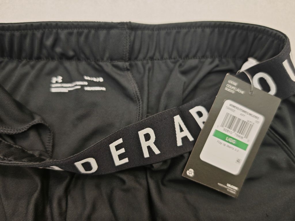 Spodenki rozmiar L fitness fit under armour USA krótkie damskie fitnes