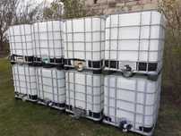 Zbiornik 1000 litrów, paleto-pojemnik 1000 litrów MAUZER (po spożywce)