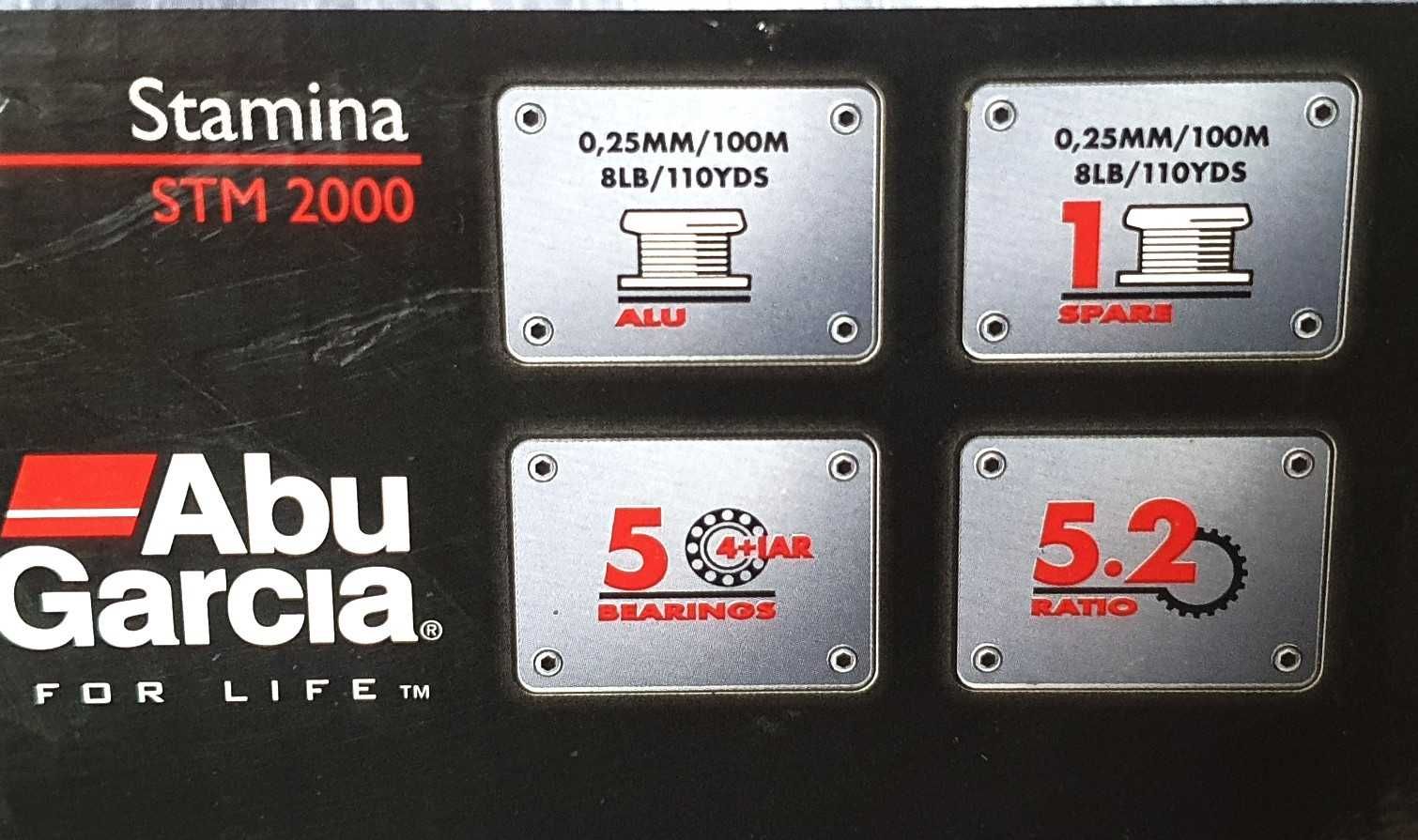 UNIKAT Kołowrotek spinningowy Abu Garcia STAMINA 2000