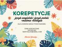 KOREPETYCJE online dla uczniów szkoły podstawowej