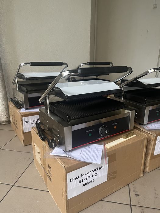 Гриль Прижимний-Контактний Професійний Італія Frosty Нові!!!