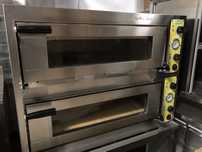 Forno de Pizzas duas Câmaras 4+4 pizzas, Ø 35 cm