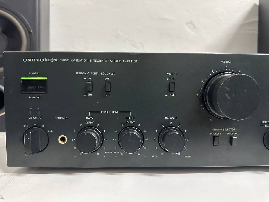 +Wzmacniacz stereo Onkyo A-8017, 2 x 115 W, Japan