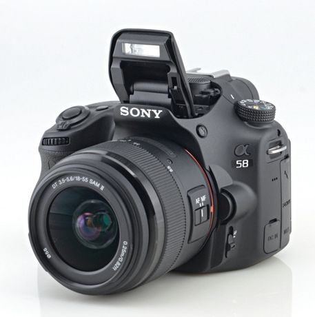 Фотоаппарат Sony Alpha SLT-A58 18-55mm цифровой зеркальный