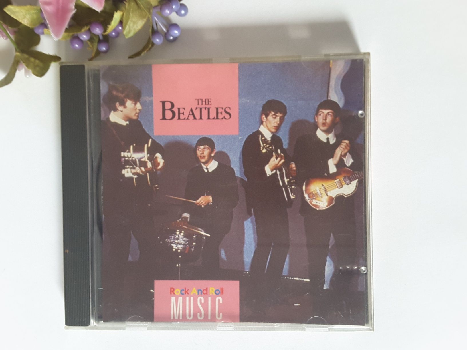 Płyta CD z przebojami The Beatles