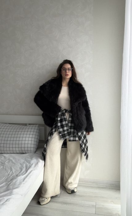 Шубка в стиле zara / шуба / зара