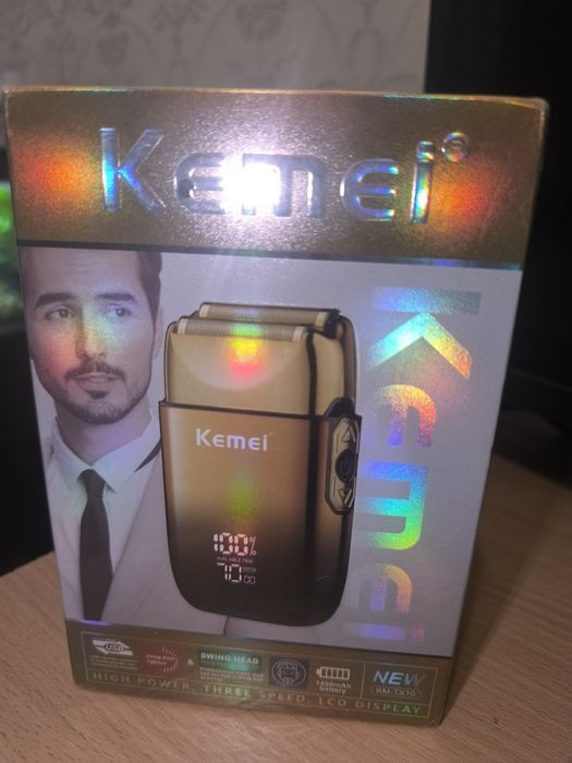 Продам  нову шейвер електробритву Kemei TX10