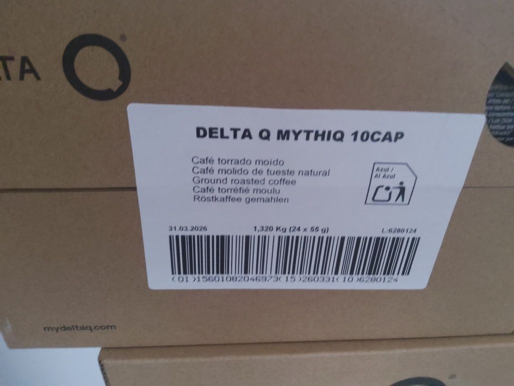 Caixa de café Delta