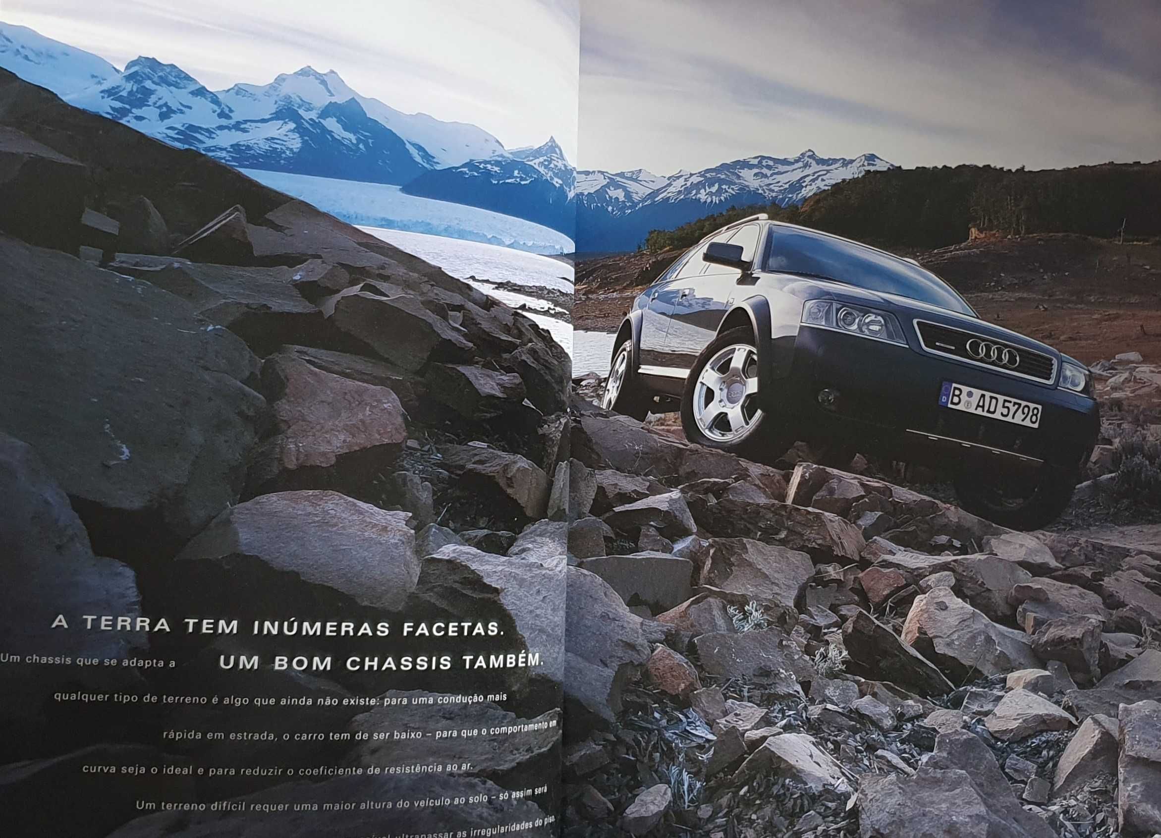 Catálogo do Audi Allroad Quattro - original - Ano 2001/2002
