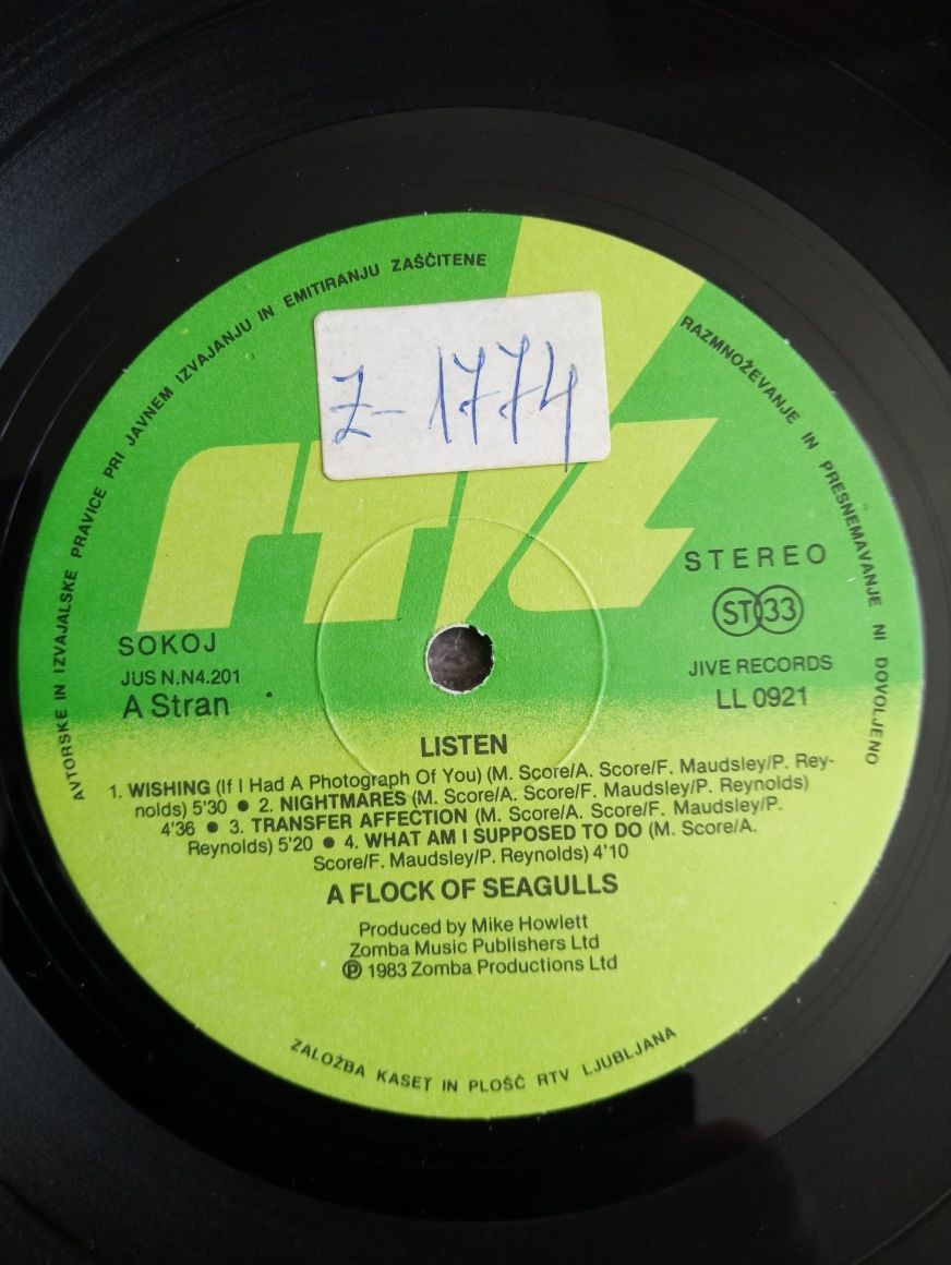 A Flock Of Seagulls-Listen-LP-vinyl,winyl