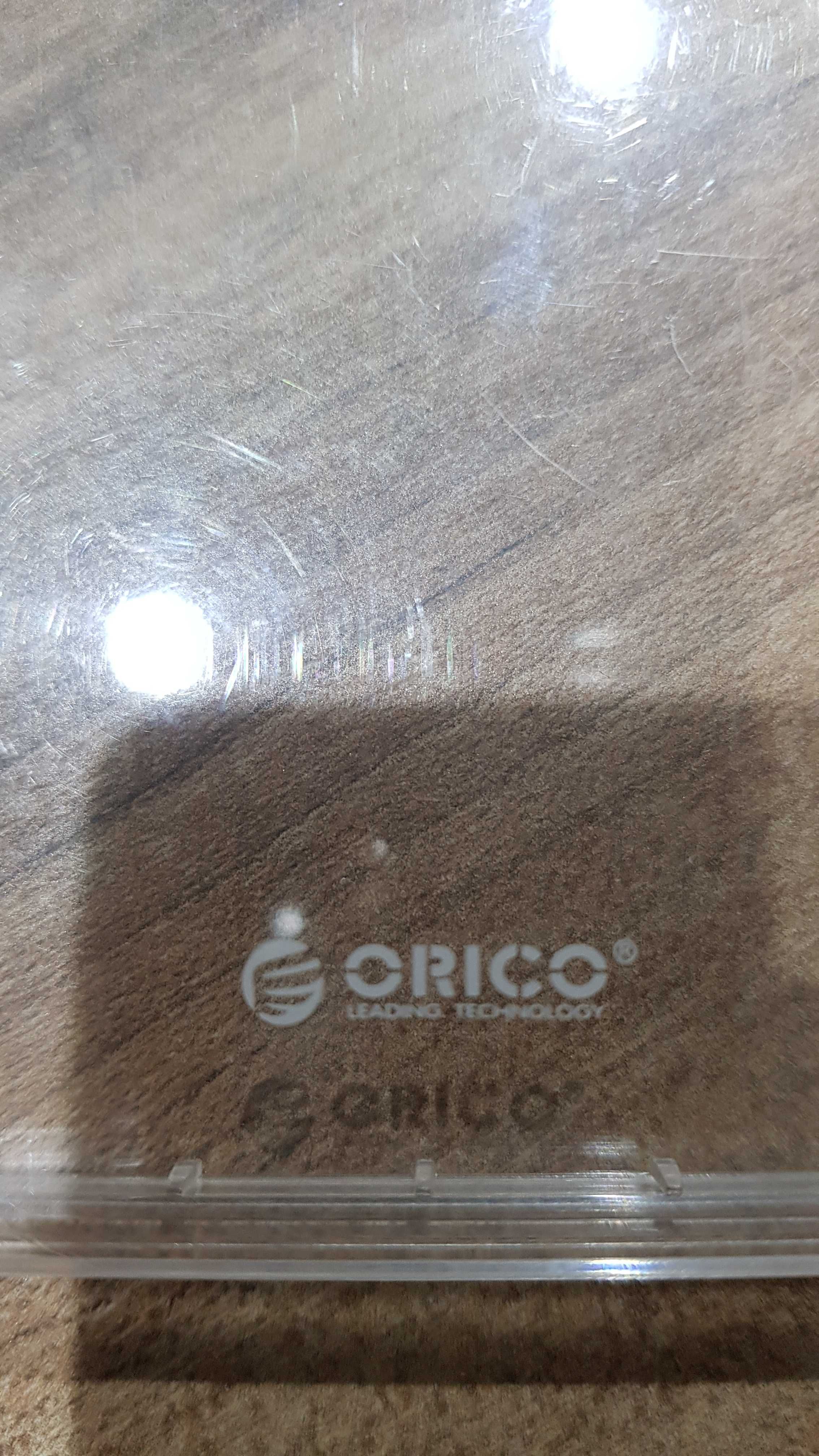 Карман внешний  ORICO   2.5" SATA HDD/SSD USB 3.0 Transparent