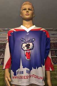 Eishockey Kassel Huskies whitebear.de hokejowy jersey size: S