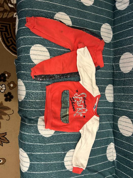 Теплий костюм для дівчинки, костюм на флісі