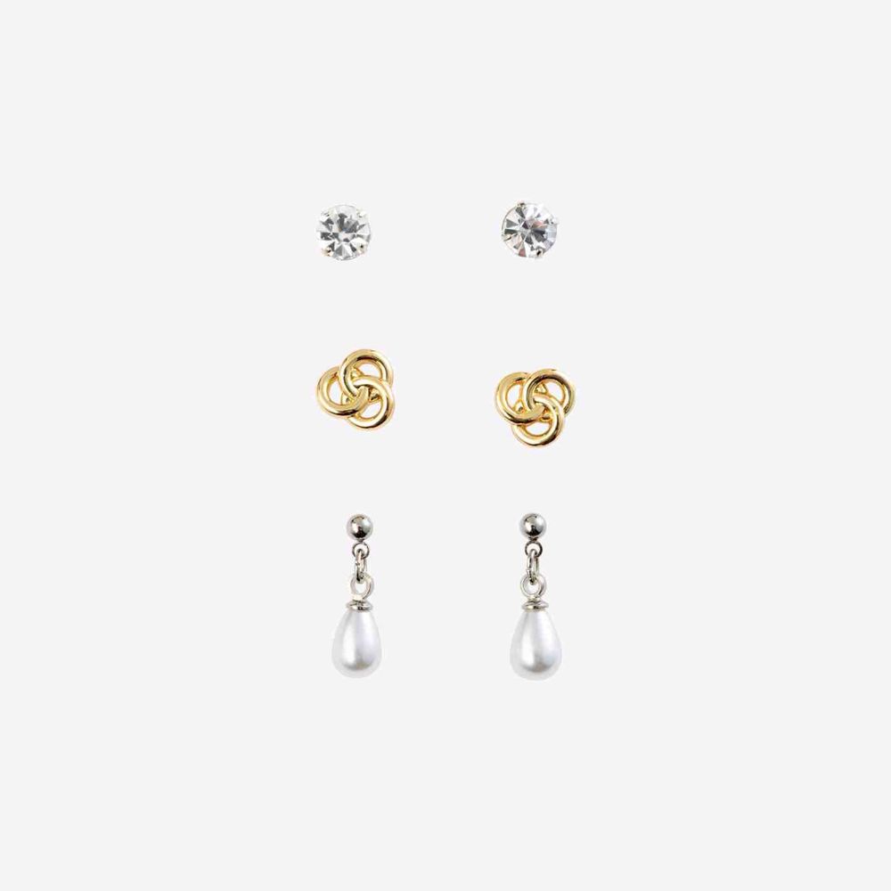 Подарунковий набір сережок Oriflame Devotion 3 pair earring set 44329