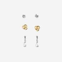 Подарунковий набір сережок Oriflame Devotion 3 pair earring set 44329