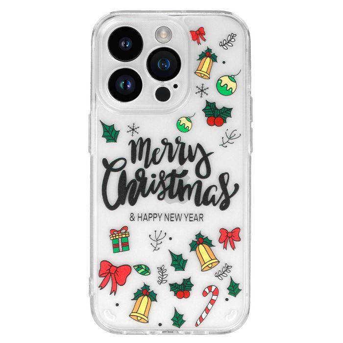 Tel Protect Christmas Case Do Iphone 14 Pro Max Wzór 3 Clear