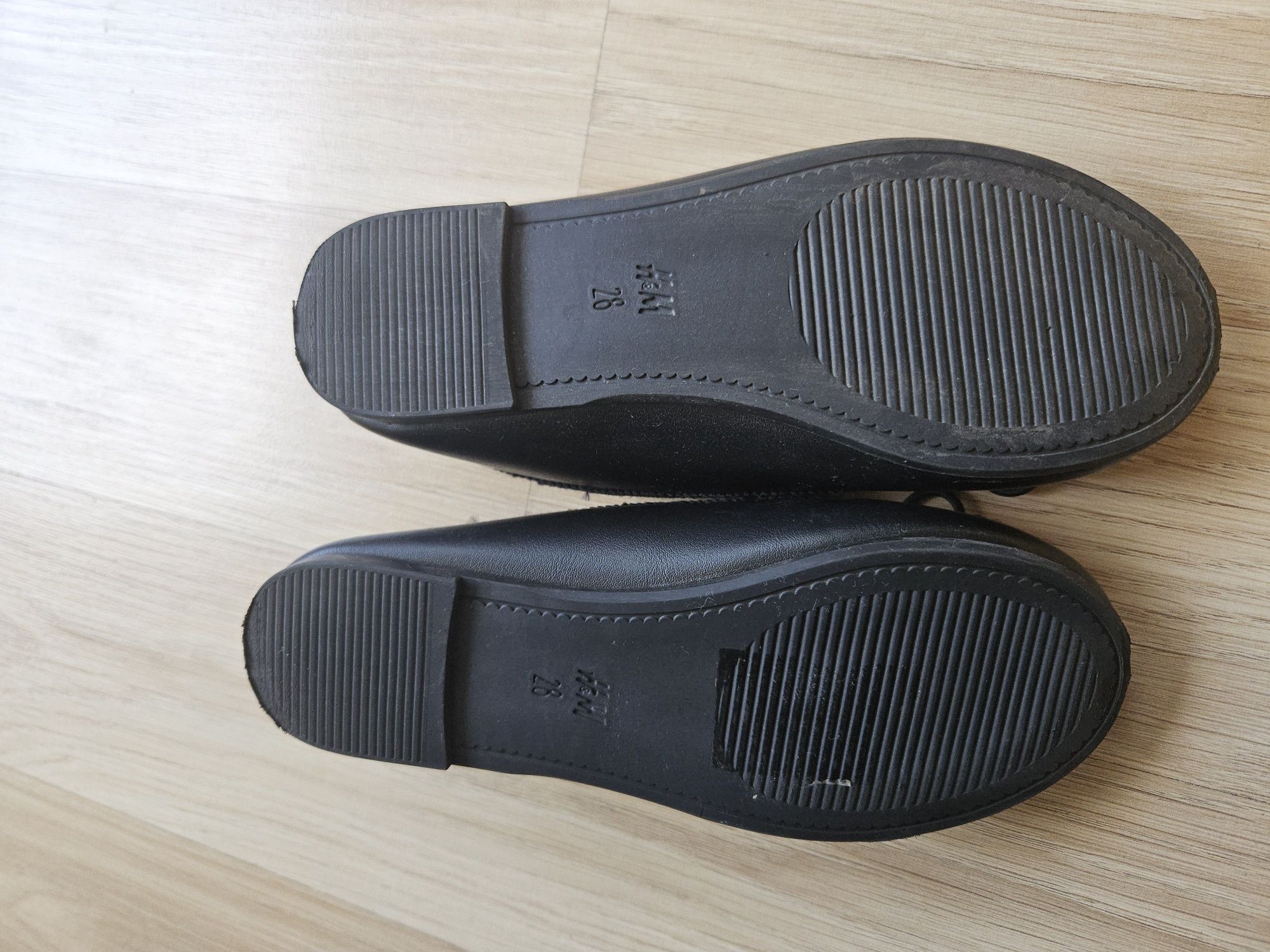 Baleriny czarne H&M r. 28