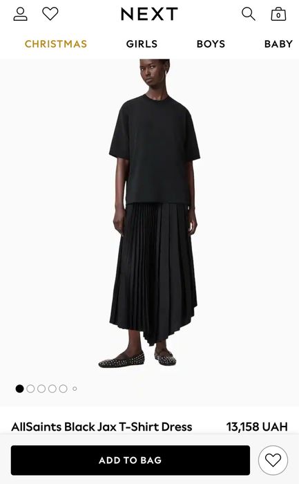 Сукня та футболка All Saints