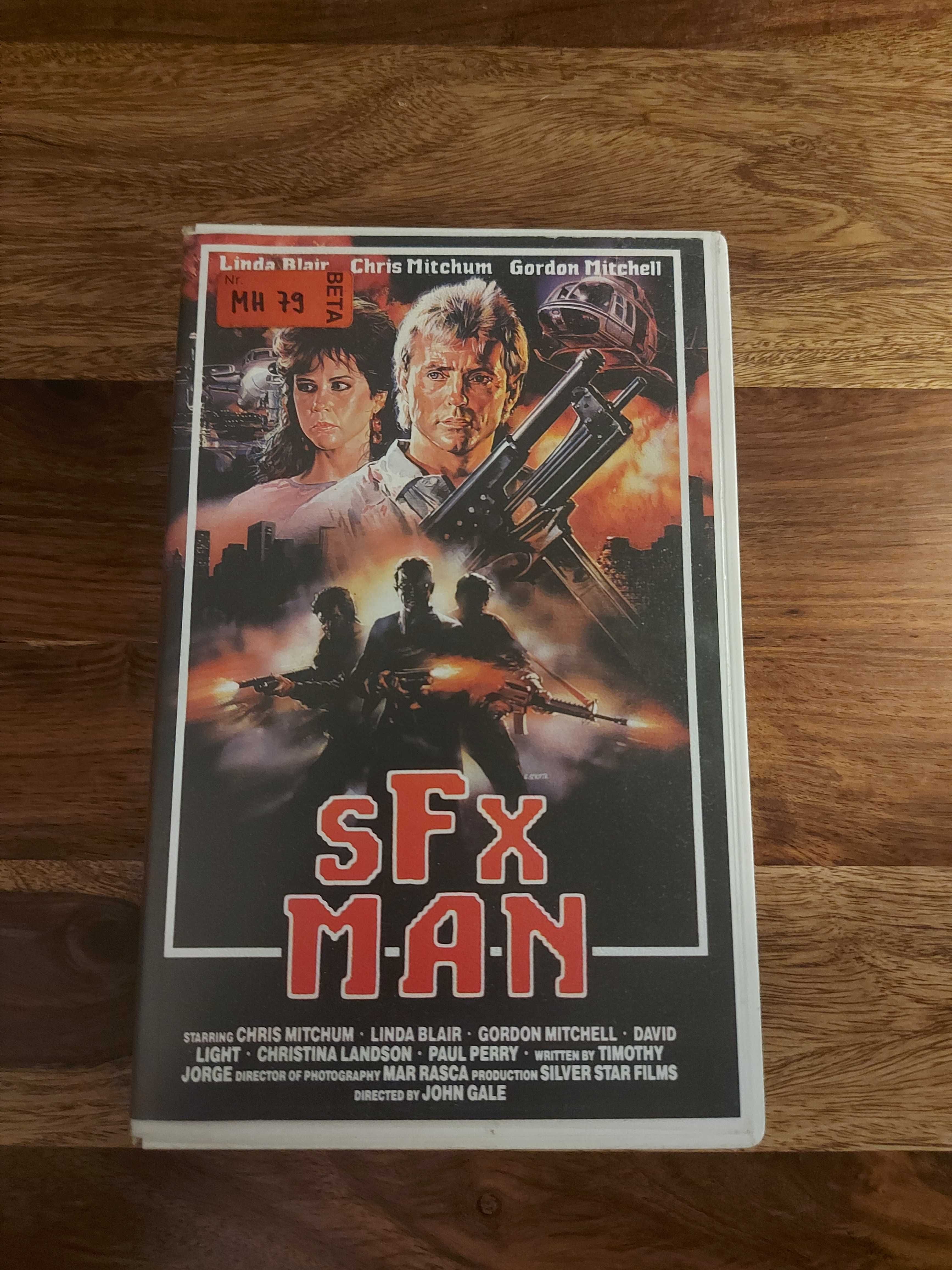 SFX Man . filme de ação em BETA - com Linda Blair