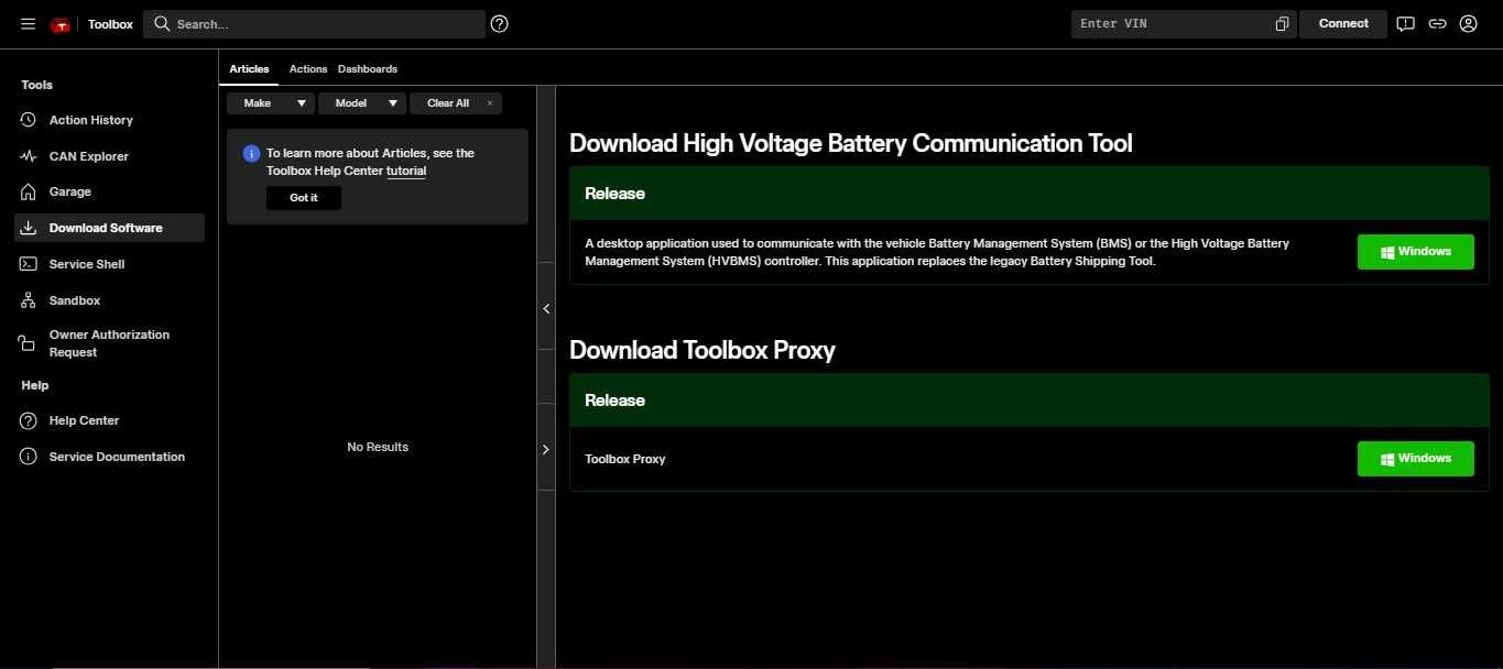 The official Tesla Toolbox 3.0 online model S/X/3/Y. toolbox.tesla.com