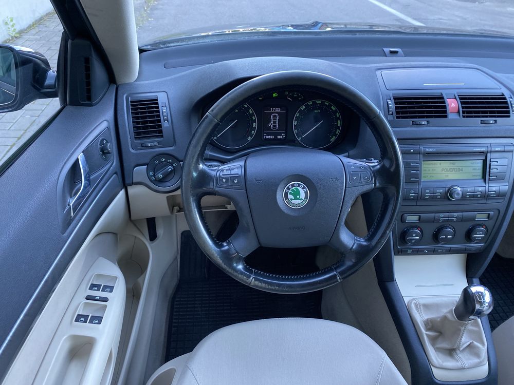 Skoda Octavia A5 2007 1.6 MPI Шкода Октавія А5 1.6 бензин універсал