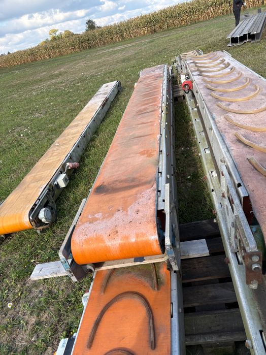 Taśmociąg aluminiowy 4,5m podajnik taśmowy