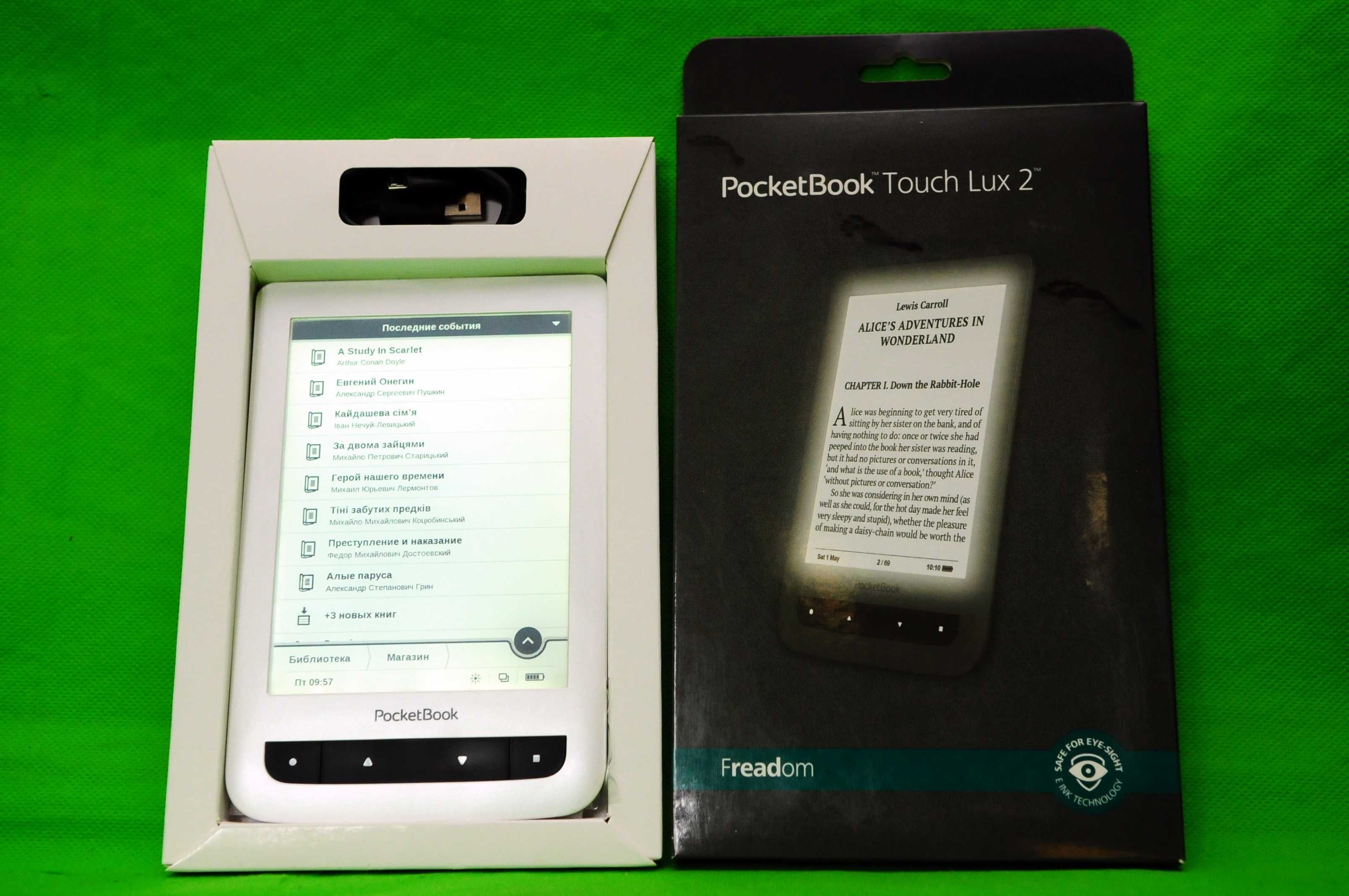 Електронна книга PocketBook 626 Читає всі формати Fb2 + WiFi