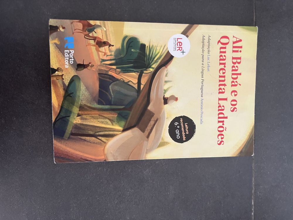 Livro “Ali babá e os 40 ladrões”