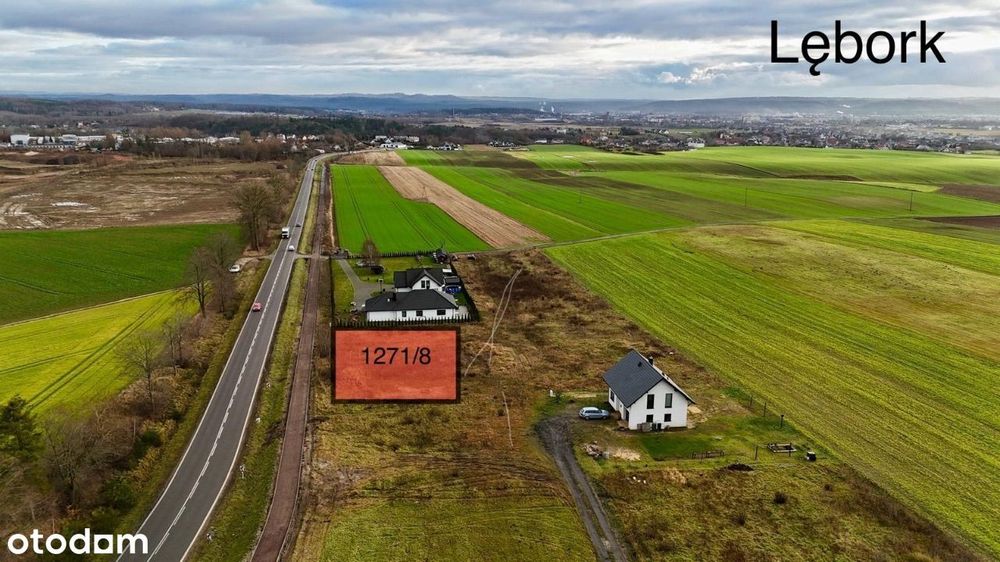 Oferuję działkę nr 1271/8 w Nowej Wsi Lęborskiej
