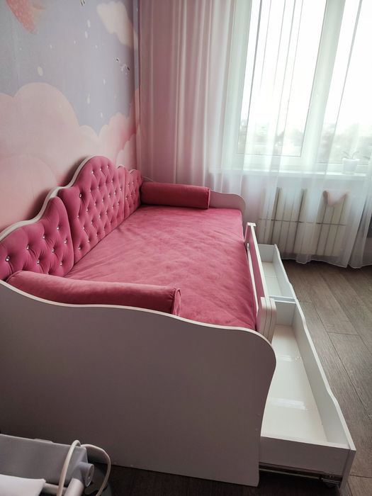 Только до 15.12! Кровать односпальная подростковая, детская Л-6 (ліжко