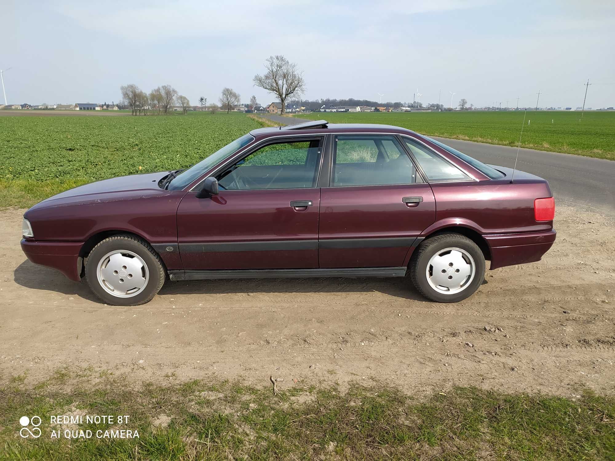 Audi 80 B3 1,8 S Comfort Edition, zarejestrowany