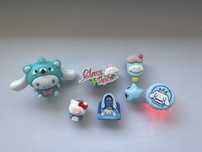 Charms Crocs Cinnamoroll świecące przypinki nowe