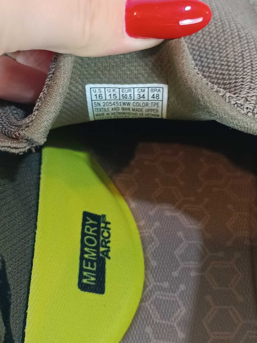 Чоловічі текстильні мокасини Skechers Pollard-Wilfred 50.5 розмір