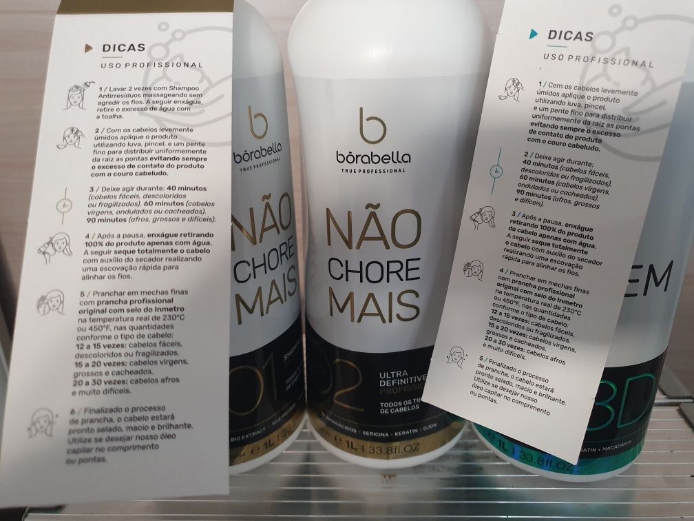 Zestaw Borabella kuracja dla włosów 3 x 1000ml