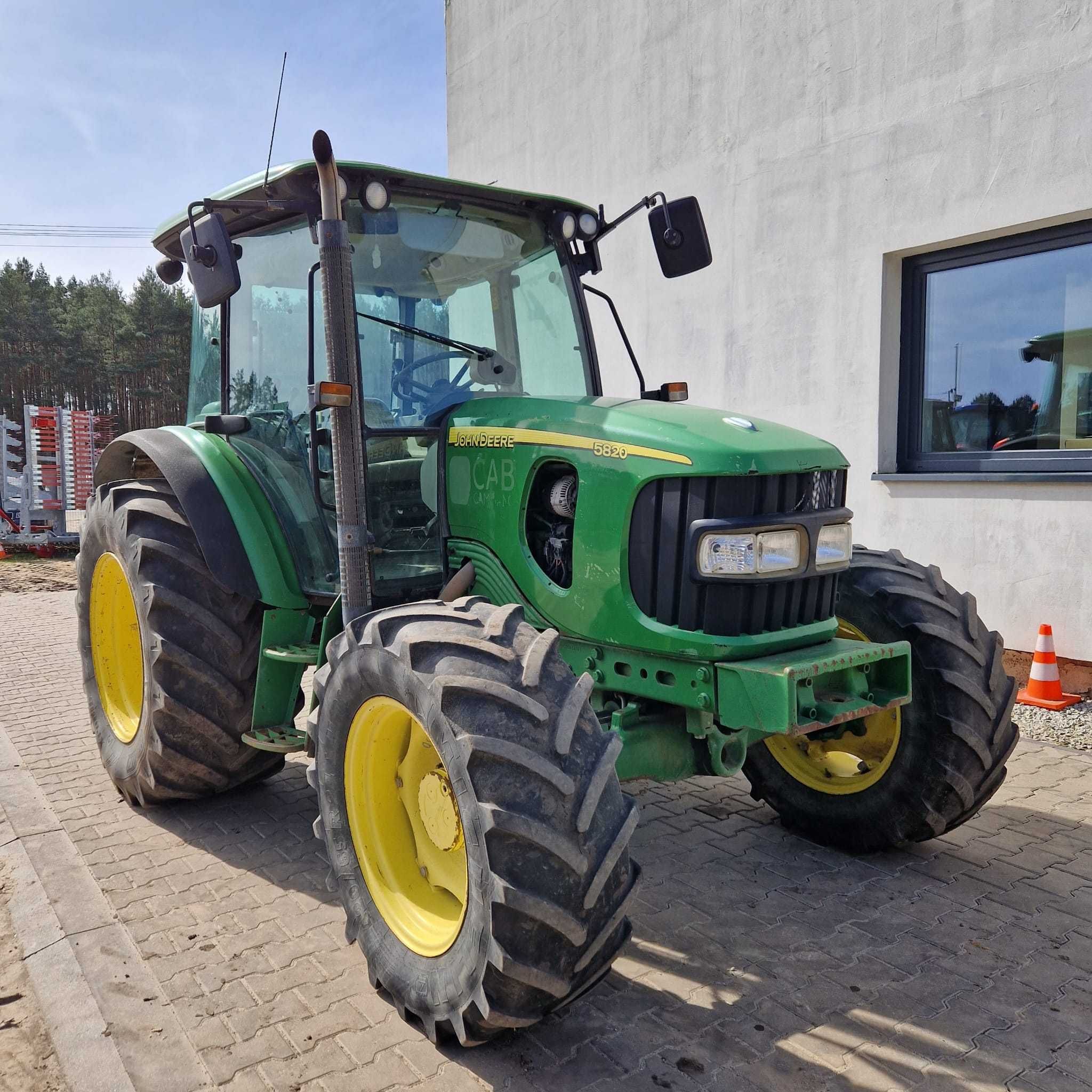 John Deere 5820, 2007 r. pneumatyka